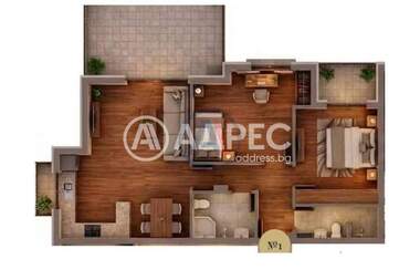 Vânzare - Apartament în Văzrajdane 3,  Varna