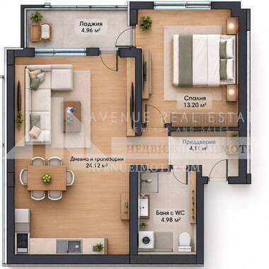Verkauf - Wohnung in Üjen,  Plowdiw