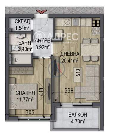 Vânzare - Apartament în Ovcea Kupel,  Sofia