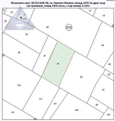 Продажба - Парцел за строителство в 9-ти квартал,  Плевен