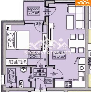 For sale - Apartment in Kazanlak,  Stara Zagora