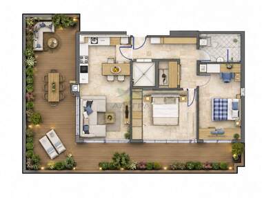 Satış - Apartman olarak Zapad,  Pazarcik