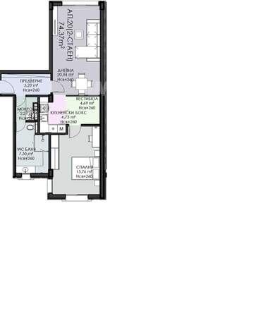 Verkauf - Wohnung in Owtscha Kupel,  Sovia