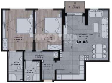 For sale - Apartment in Mladost-1,  Sofia