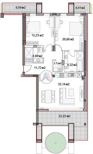 Verkauf - Wohnung in Slantschew den,  Warna