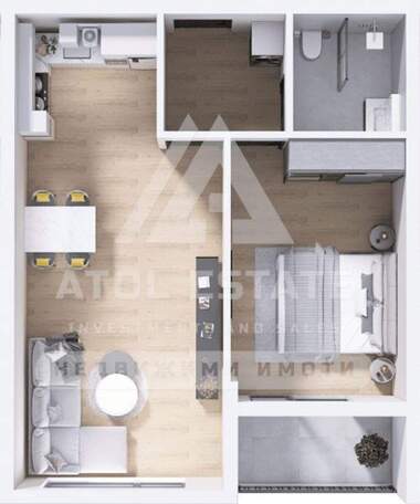 Vânzare - Apartament în Hristo Smirnenski,  Plovdiv