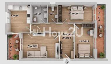 Продажа - Квартира у Нови Пазар,  Шумен