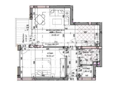 For sale - Apartment in Mladost 1,  Varna