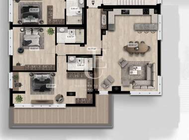For sale - Apartment in Poligona,  Sofia