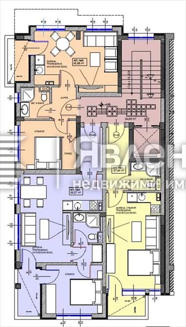 Satış - Apartman olarak Pomorie,  Burgas