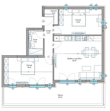 Vânzare - Apartament în Hristo Smirnenski,  Plovdiv
