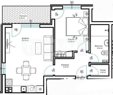 Vânzare - Apartament în Alen mak,  Varna