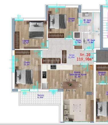 Verkauf - Wohnung in Winiza,  Warna