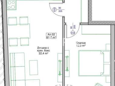 Vânzare - Apartament în Pomorie,  Burgas