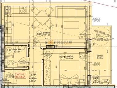 Vânzare - Apartament în Văzrajdane 4,  Varna