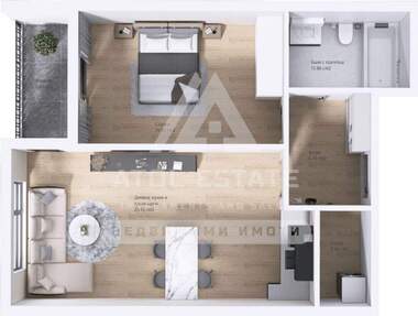 Vânzare - Apartament în Iujen,  Plovdiv