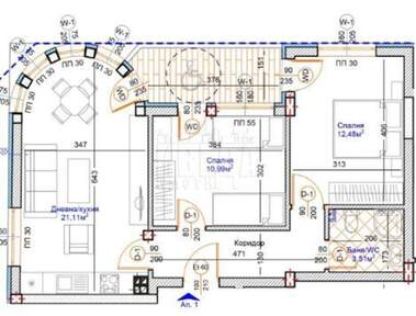 Продажба - Апартамент в Централна поща,  Варна