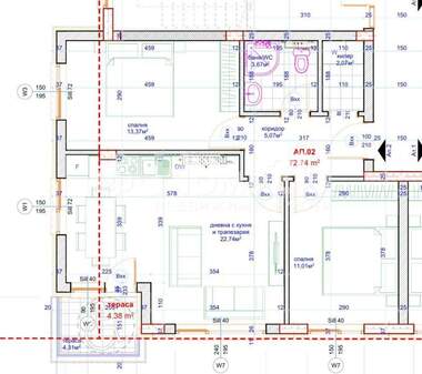 Verkauf - Wohnung in Kolhozen pazar,  Warna