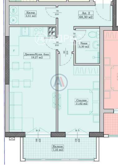 For sale - Apartment in Hristo Botev,  Varna