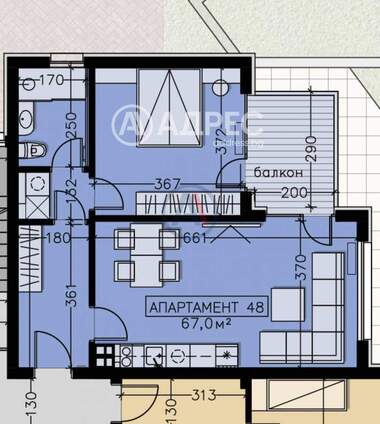 Satış - Apartman olarak Manastirski livadi-Iztok,  Sofia