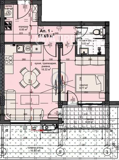 Vânzare - Apartament în Kărșiaka,  Plovdiv