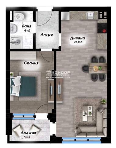 Vânzare - Apartament în Ostromila,  Plovdiv