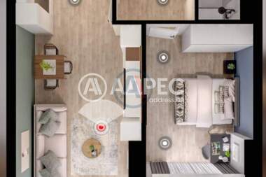 For sale - Apartment in Drujba-1,  Sofia