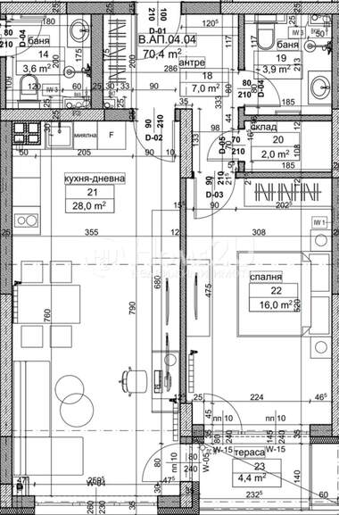 Verkauf - Wohnung in Malinowa Dolina,  Sovia