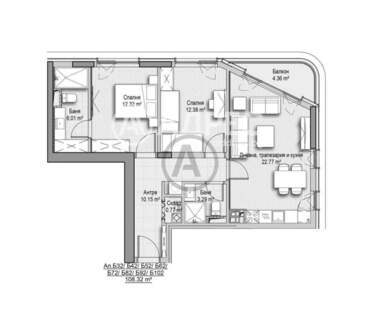 Verkauf - Wohnung in Witoscha,  Sovia