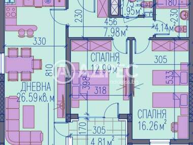 Vânzare - Apartament în Trakia,  Plovdiv