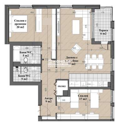 Satış - Apartman olarak Center,  Plovdiv