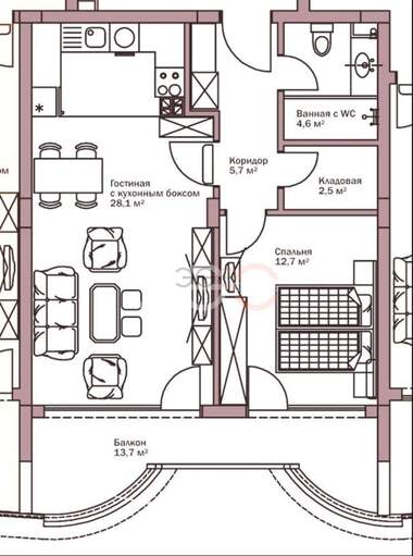 Verkauf - Wohnung in Schkorpilowzi,  Warna