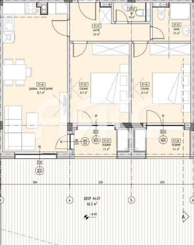 Satış - Apartman olarak Malinova Dolina,  Sofia
