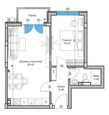 Vânzare - Apartament în Center,  Plovdiv
