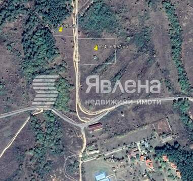 Продажа - Участок под строительство в Баня,  Сливен