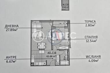Satış - Apartman olarak Vazrajdane 2,  Varna