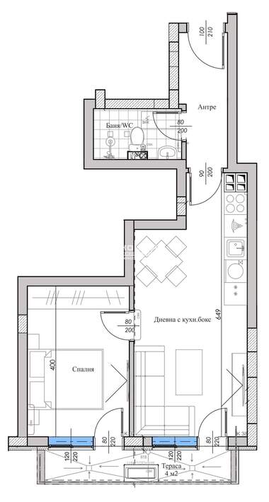 Verkauf - Wohnung in Kütschuk Parij,  Plowdiw
