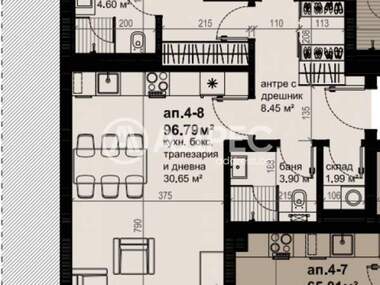 Satış - Apartman olarak Izgrev,  Burgas