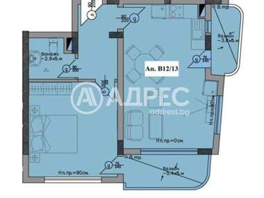 Vânzare - Apartament în Ceernomoreț,  Burgas