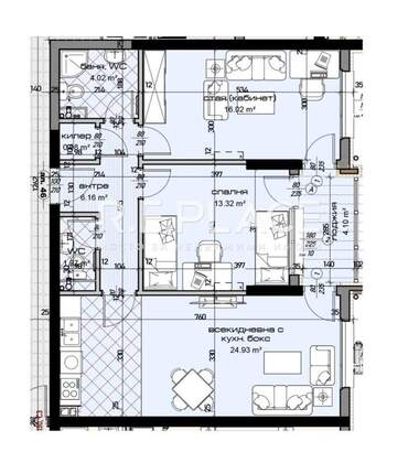 Verkauf - Wohnung in Mladost 1,  Warna