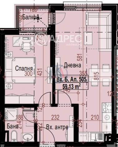 Vânzare - Apartament în Malinova Dolina,  Sofia