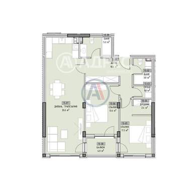 Vânzare - Apartament în Malinova Dolina,  Sofia
