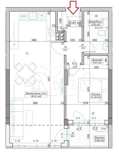 Satış - Apartman olarak Levski,  Varna
