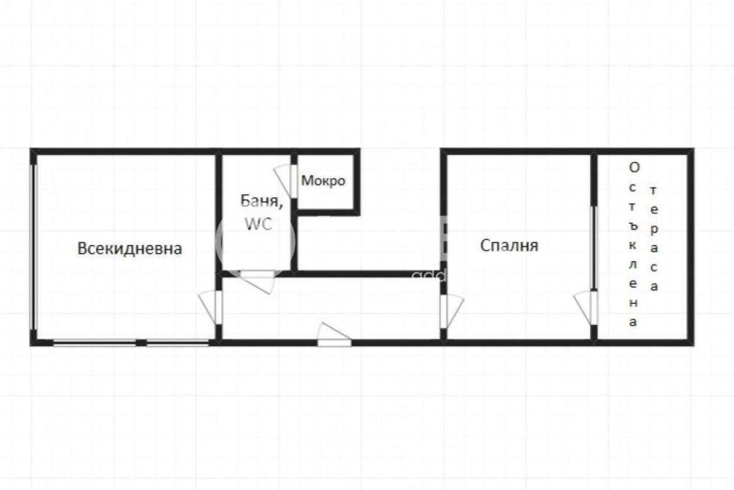 Двухкомнатная Квартира в Изгрев, Бургас – фото 4