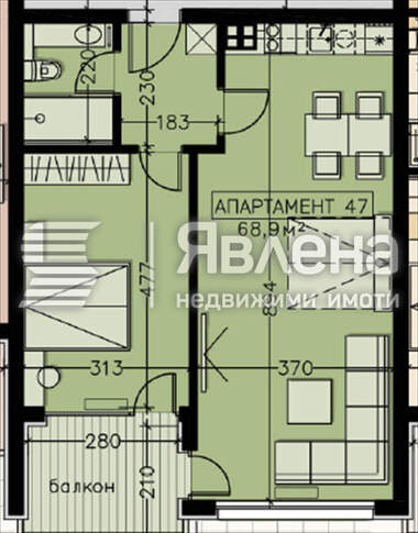 Продажба - Апартамент в Манастирски ливади-Изток,  София