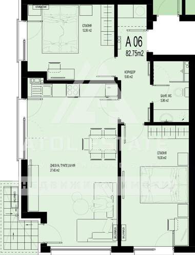 Verkauf - Wohnung in Hristo Smirnenski,  Plowdiw