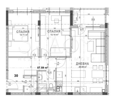 Satış - Apartman olarak Samara-3,  Stara Zagora