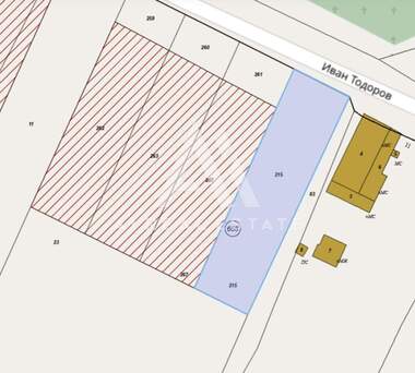 For sale - For Construction in 9-ti kvartal,  Pleven