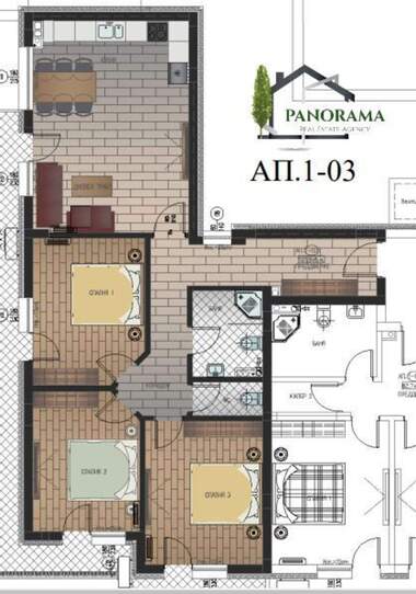 For sale - Apartment in Vtori korpus,  Shumen