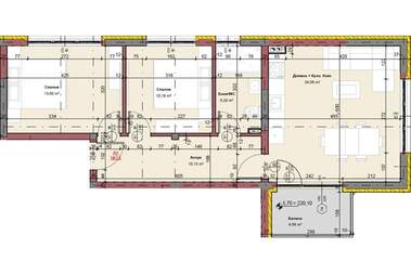 Satış - Apartman olarak Vinica,  Varna